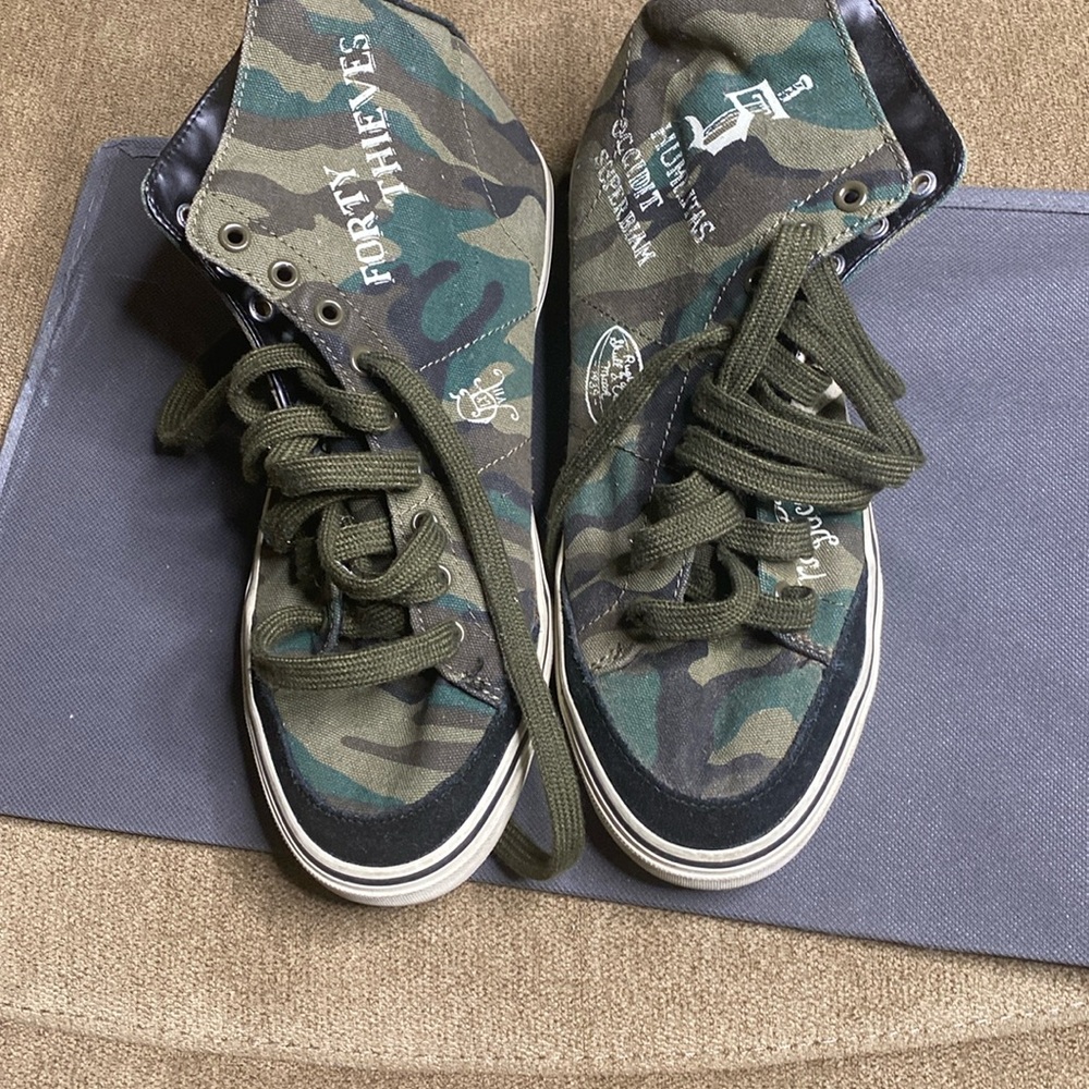 Ralph Lauren canvas high tops